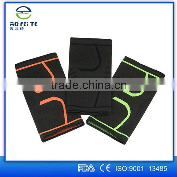 Aofieite High Quality Compression Knee Brace custom basketball knee pads Elastic Muscle Support