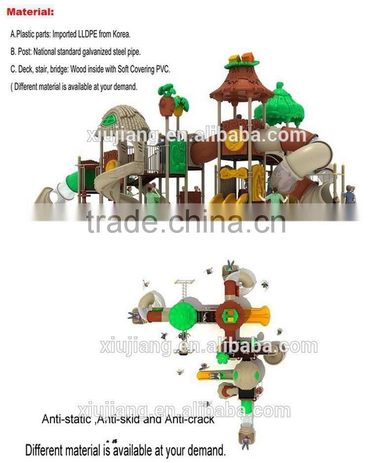 Adventure ropes courses kids climbing frame for Outdoor Playground