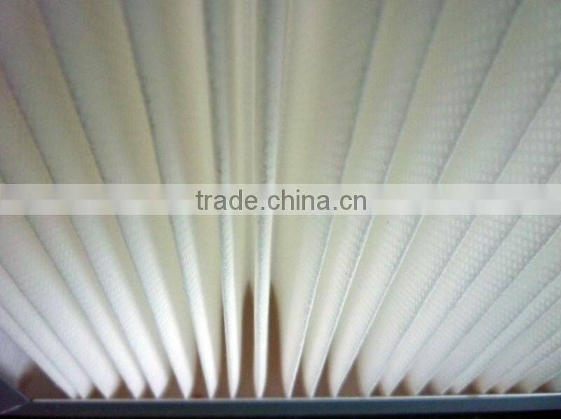 Zhuowei Brand &medium efficiency plank filter,secondary compact panel filter