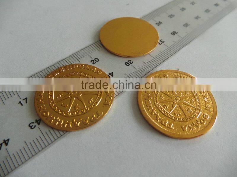 2016 Metal Custom Souvenir Gold Coin