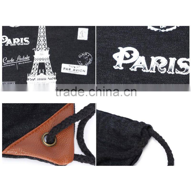 Printing shoulder bag promotional canvas shopping bag tote shopping bags