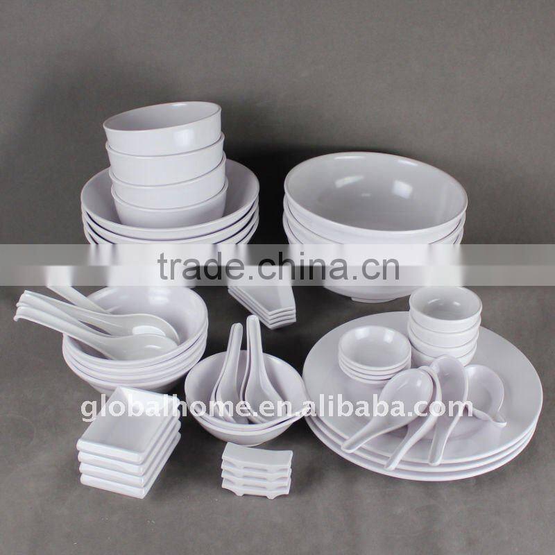 melamine printed dinner set