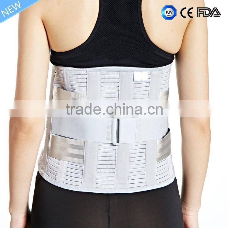 Medical lumbar traction waist girdle orthopedic back support belt