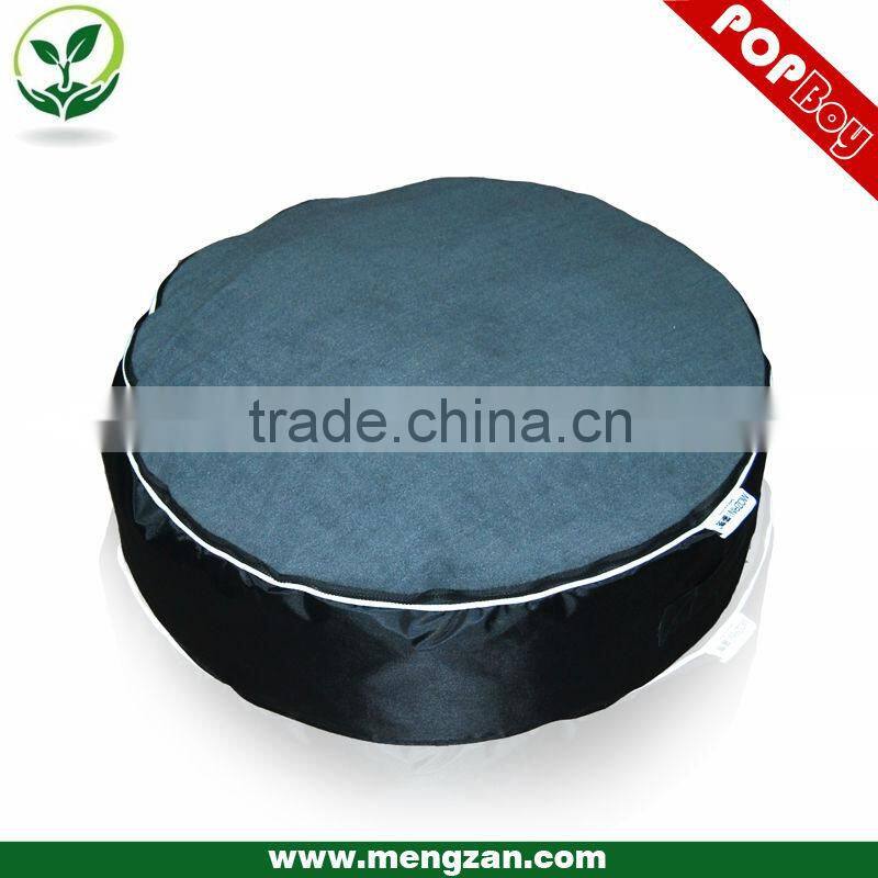 carry handle convenient pouf with design , concise furniture sofa pouf with design