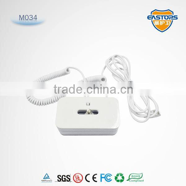 M034 dslr security display stand with multi-port security alarm