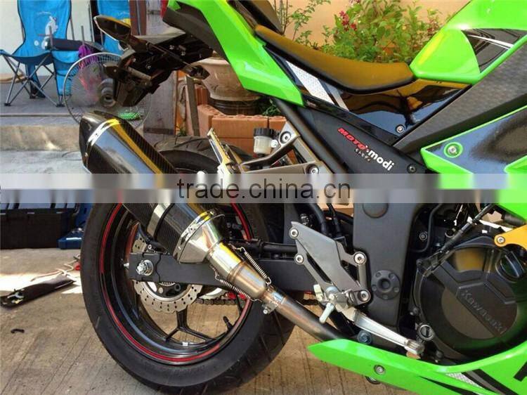 Stainless steel muffler exhaust pipe slip on for scooter