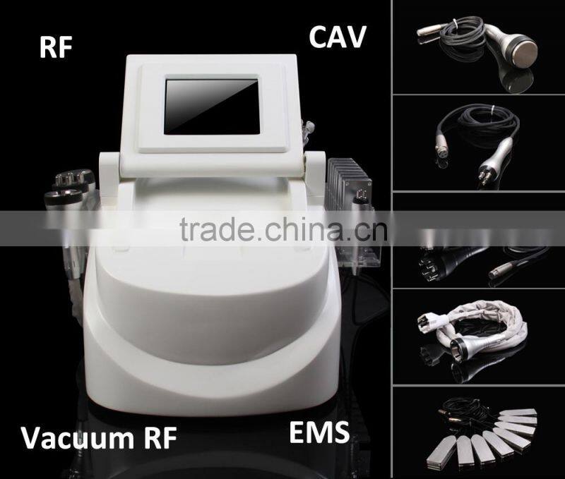 osano rf radio frequency face lifting machine & ems galvanic fitness machines & ultrasonic cavitation machine for sale