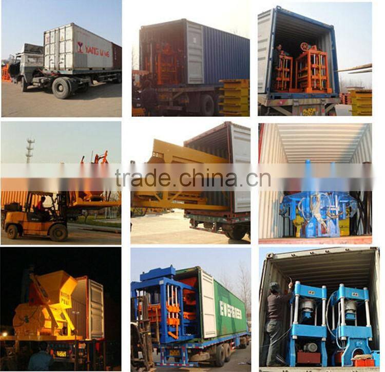 Vedio for QT4-40 diesel engin hydraulic block making machine for for sale