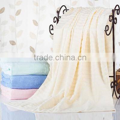 Bath towel 100% cotton 70*140cm large bath towel with low price