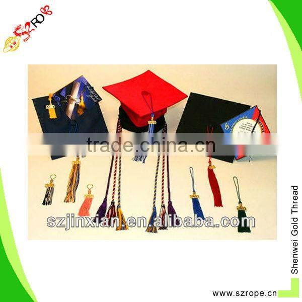 Hot sell polyester decorative tassel for home textile,Perfume bottle decorative tassel