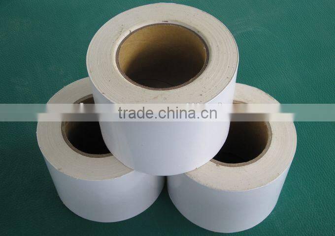 blank sticker paper roll