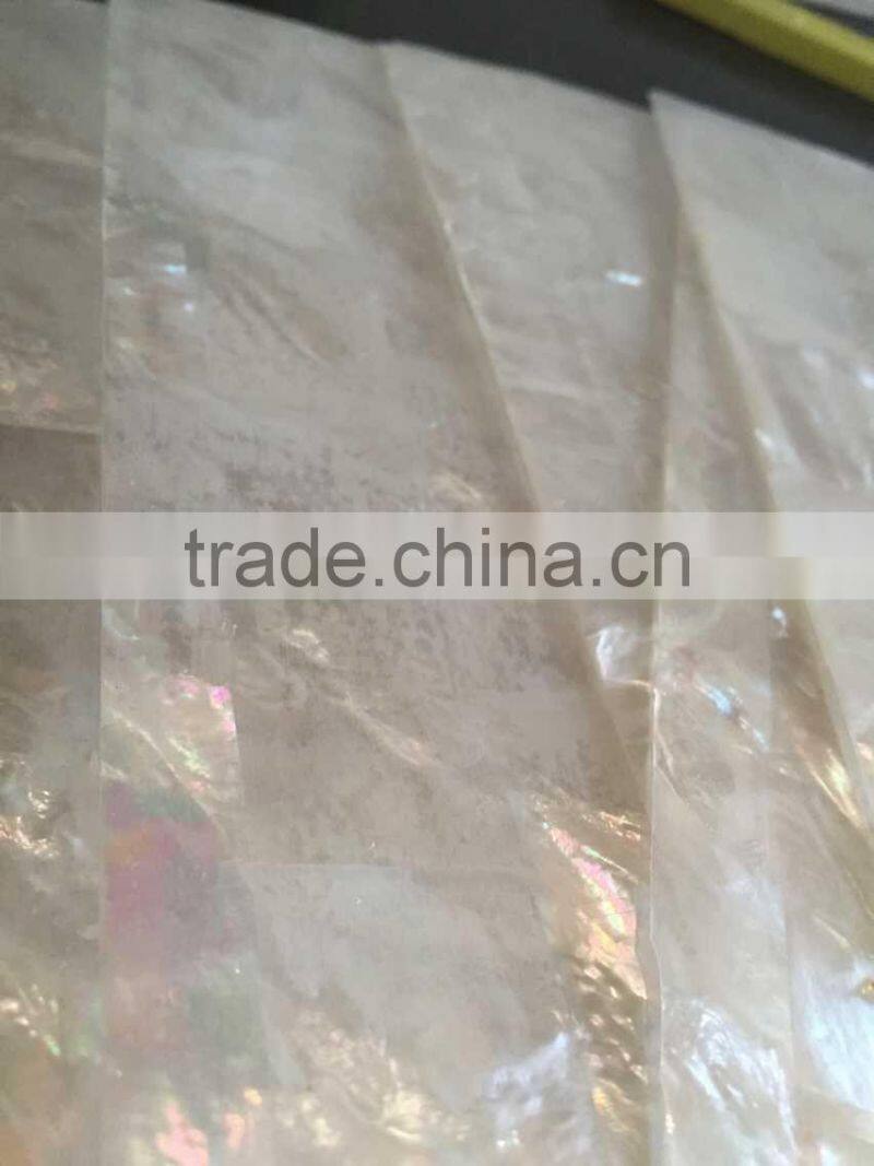 Wall Decor Whitelip Mother Of Pearl Shell Paper Veneer Sheet