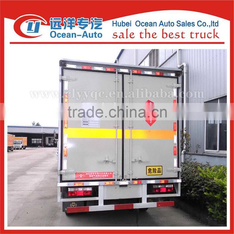 Brand JAC 4x2 emulsion explosive proof truck with top design