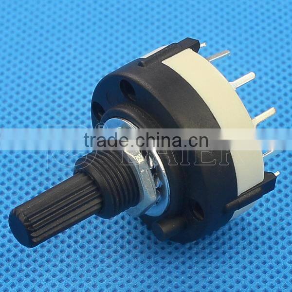 2 ~ 12 position Rotary Switch with PCB terminals
