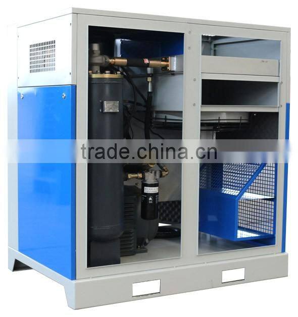 37kw air/water cooled screw type air compressor