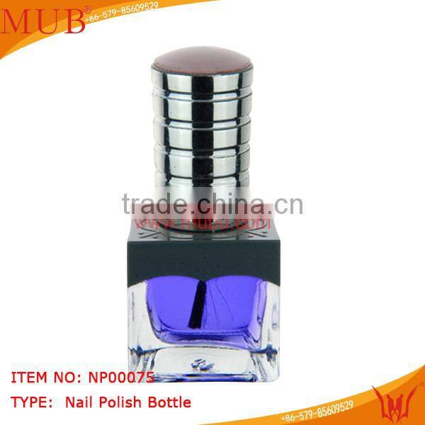 Fancy custom nail polish bottle 15ml nail polish bottle
