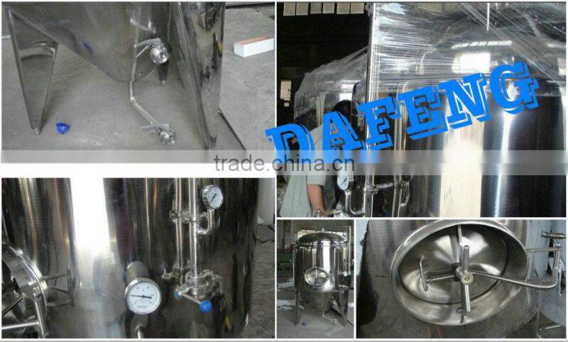 15BBL stainless steel 60 or 90 Degree Conical Beer Fermenter