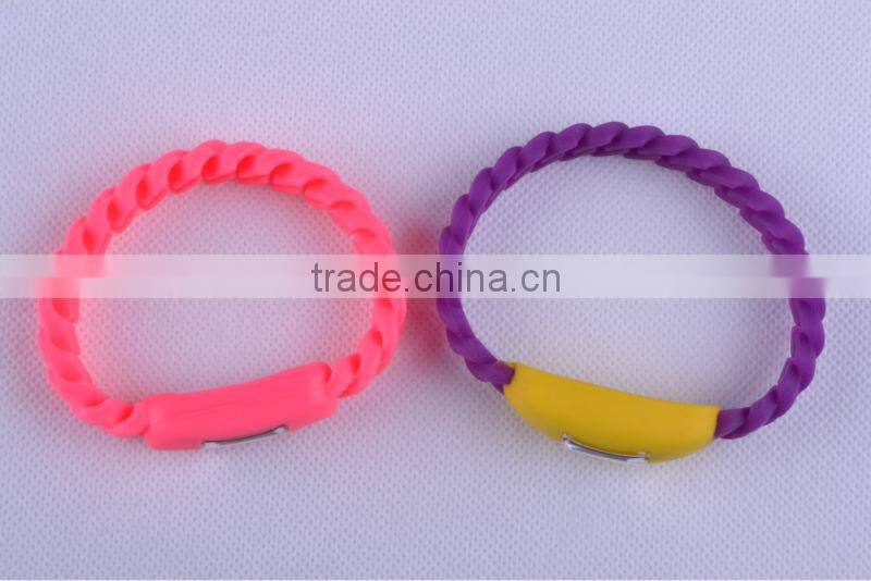 New fashion wristband Gel-Watch led gel bracelet watch for promotion