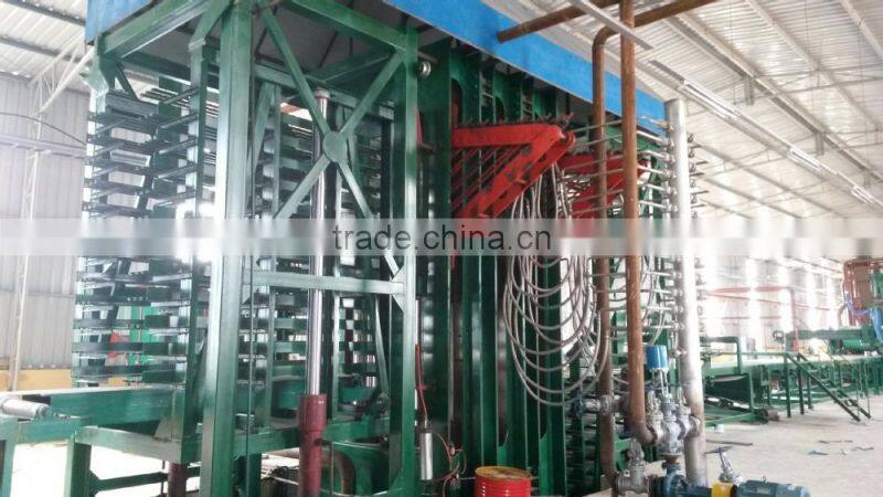 Full automatic chipboard production line