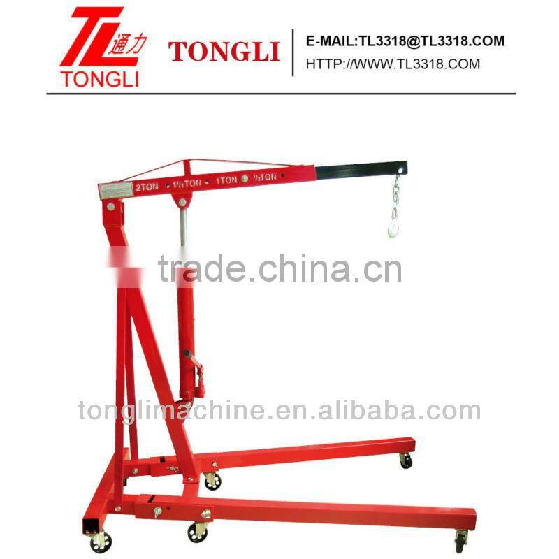 1ton tl1000-2 1ton foldable shop crane