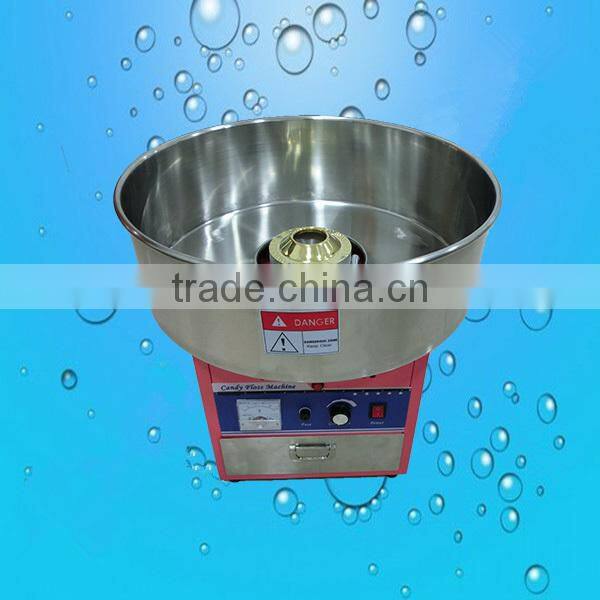 Hot sale candy floss machine Electric gas cotton candy maker machine with lED ligh music