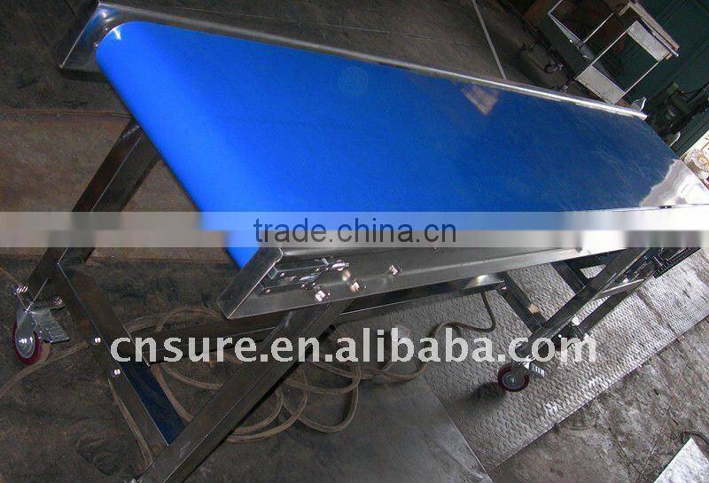 food grade plastic belt conveyor