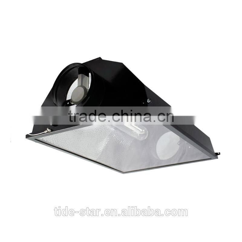 Hydroponics indoor garden aluminium air cooled shade reflector