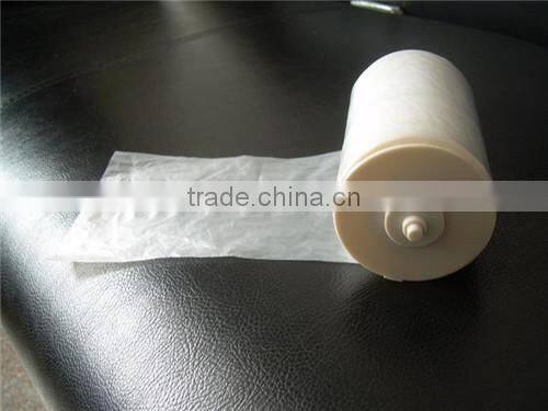 Disposable Plastic Toilet Seat Cover in Roll