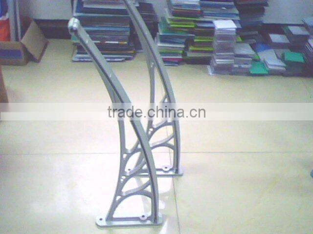 new product polycarbonate solid sheet awning for balcony