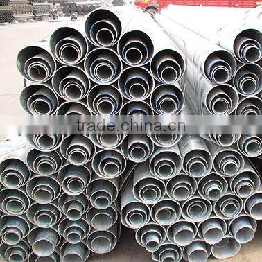 3"2.2mm Hot Dipped Round Steel Galvanized Pipe Used For Construction