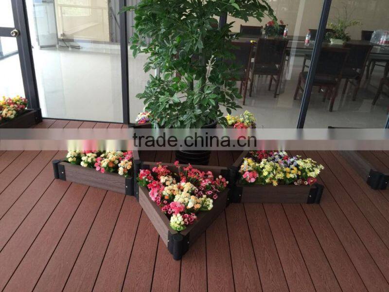 Garden Flower Pots / WPC flower bed/cheap wpc flower pots from China