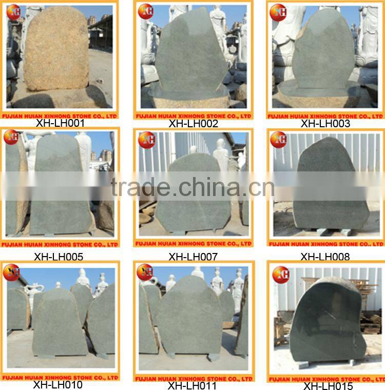 High quality high polished large granite flat headstonesgranite