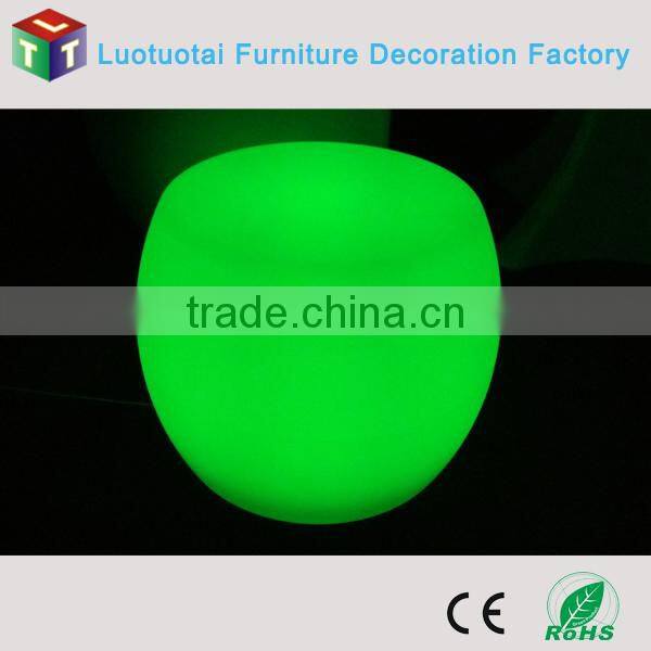 High quality 16 color changing led light stools led light up stool