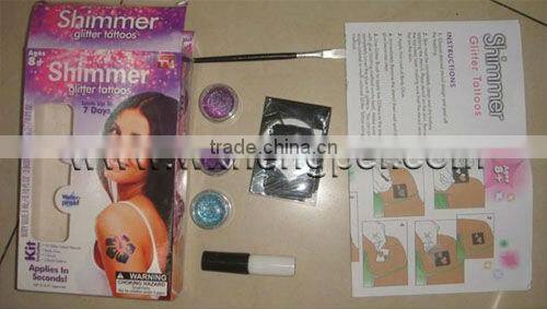 Shimmer Glitter Tattoos / Tomato Baby DIY Glitter Tattoo