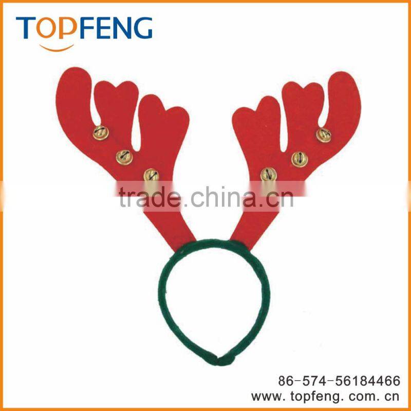 christmas reindeer antlers headband /hairhand for christmas/sweat headband christmas and party