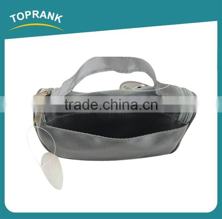 Custom Fashion Popluar High Quality Cosmetic Save Space Hanging Mesh SPA Organizer Bag Travel Portable Cosmetic Bag With Buckle