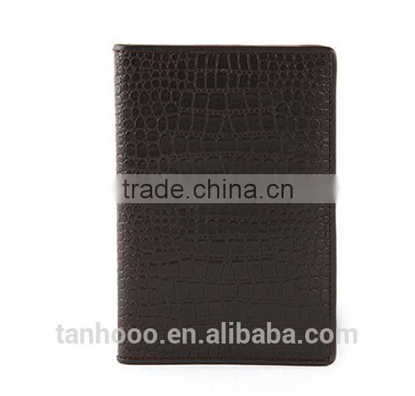 wholesale fashion crocodile leather passport holders