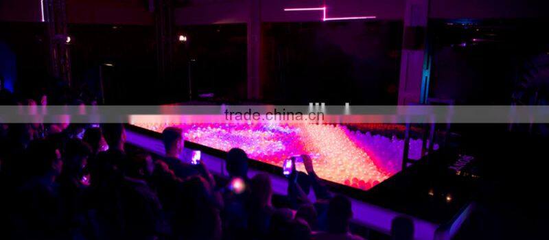 Water pool party decoration cheap plastic ping pong ball