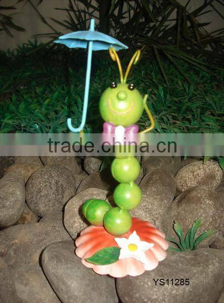 high quality metal garden decoration of cute ant in low factory price