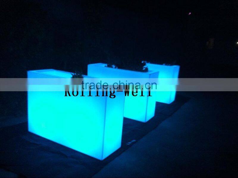 LED modern led cube lighted led cube chair outdoor seating cube color changing led cube / led light