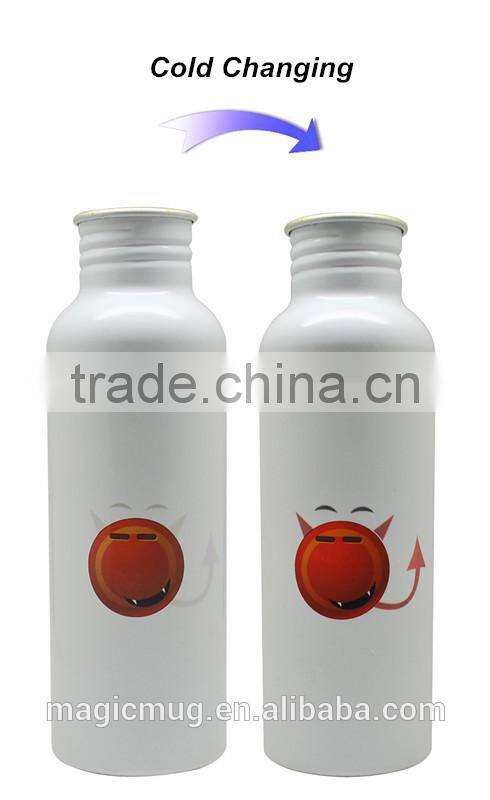 Aluminium Bottle with Carabiner Personal Design Aluminium Sport Bottle