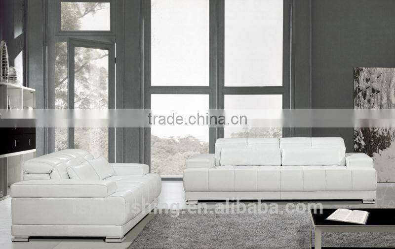 JR6005 fashion Modern style 1+2+3 full top grain leather sofa 1 set customize furniture factory