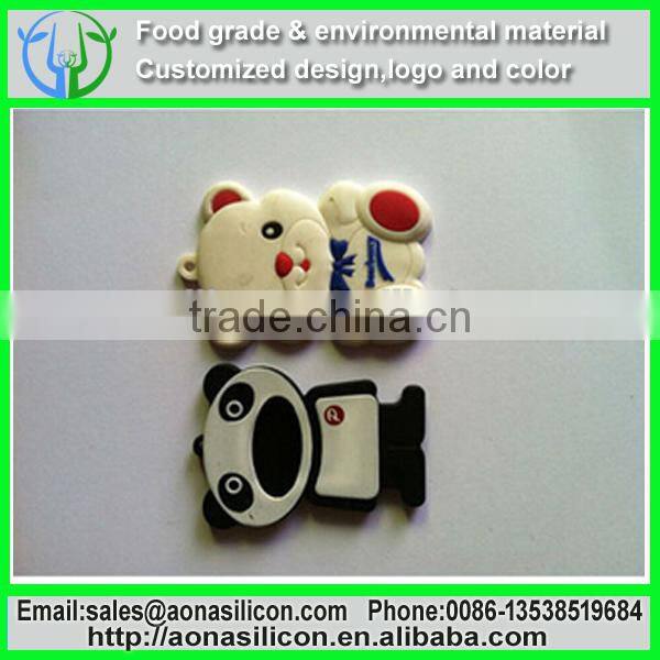 silicone panda and bear shape mobile phone case