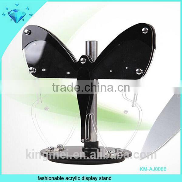 exhibition acrylic jewelry display rack