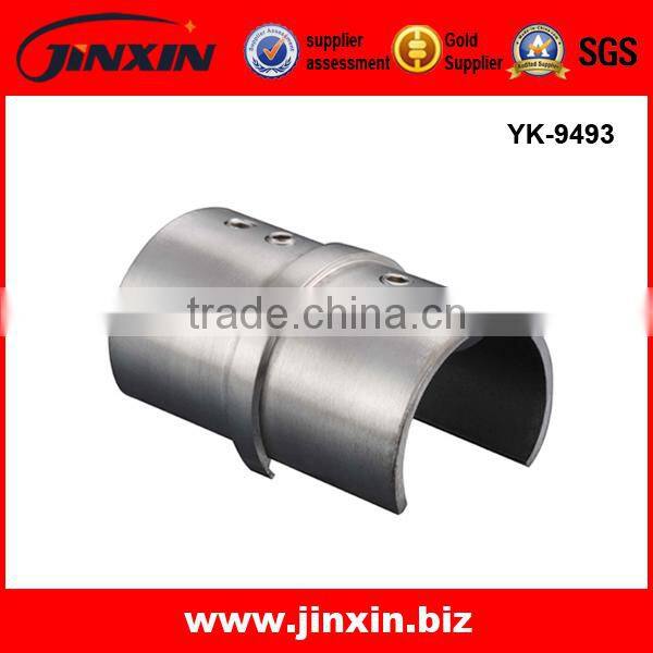 stainless steel AISI 304 316 handrail slot pipe elbow connector pipe fittings