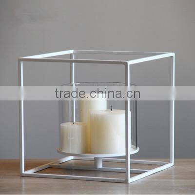 Wedding display wire candle holder, free standing candle racks