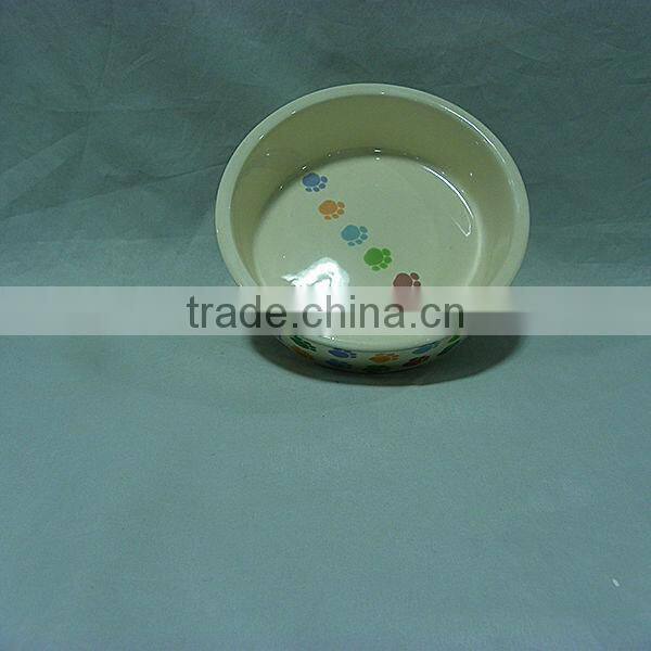 2014 Fashion Design Ceramic personalized dog bowl