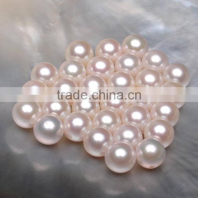 4-5mm white round freshwater loose pearl beads for jewelry making