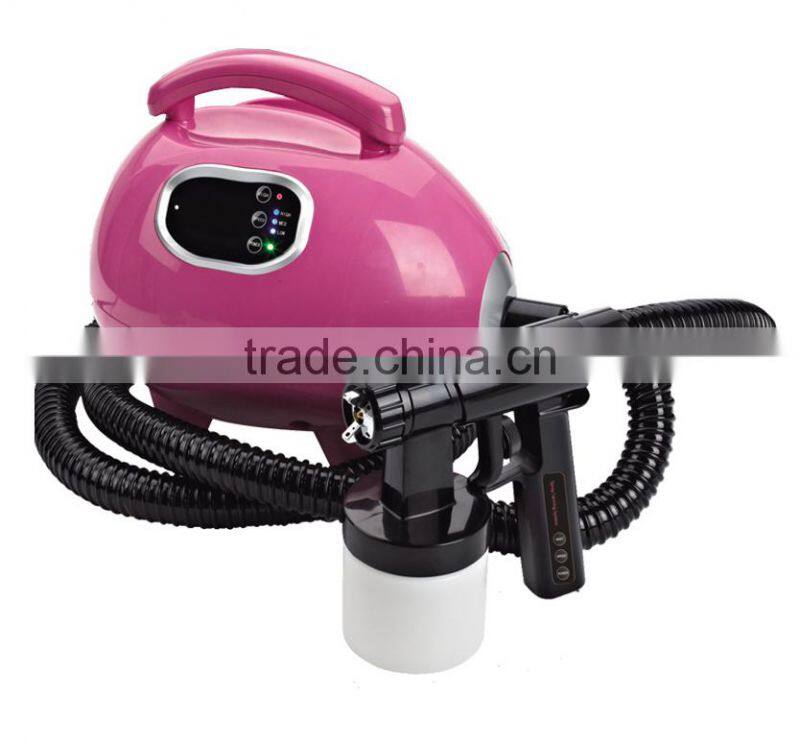Indoor Small Body Tanning Bed Mini HVLP Electric Spray Tan Gun Professional Airbrush Home DIY Portable Sun Tanning Machine