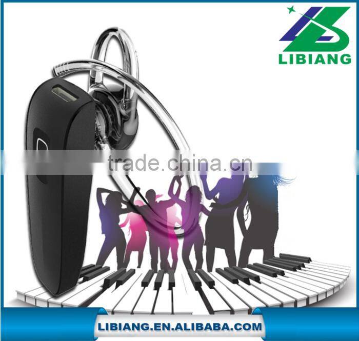 High quality white & black wireless hidden invisible bluetooth 4.0 earphone